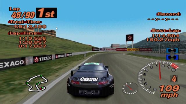 Laguna Seca 200 Miles - Gran Turismo 2 (Simulation Disc) [102/109] смотреть онлайн