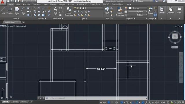 AutoCad 2D/3D Tutorials in Urdu/Hindi - part 32 trimming смотреть онлайн
