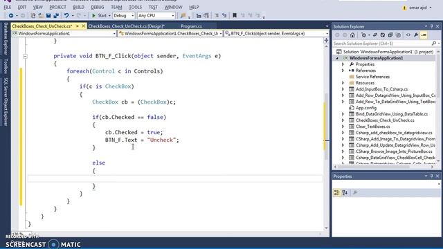 C# - How To Check And unCheck All CheckBox In Form Or In GroupBox In C# [ With Source Code ] смотреть онлайн