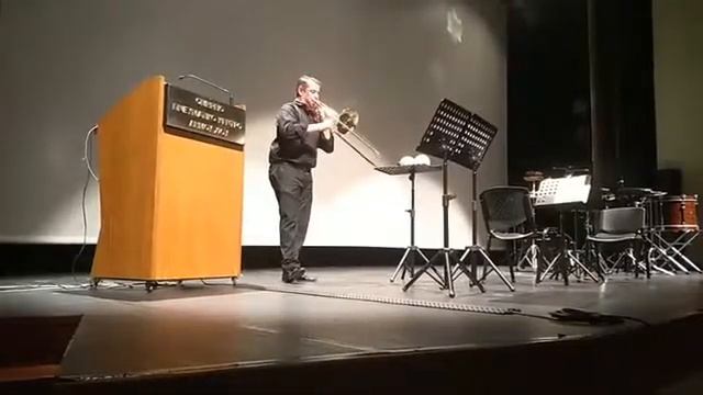 Iannis Xenakis KEREN for solo trombone смотреть онлайн