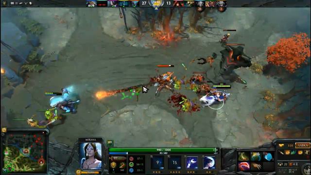 Dota 2,Мирана,Угар,Азгор#4 смотреть онлайн