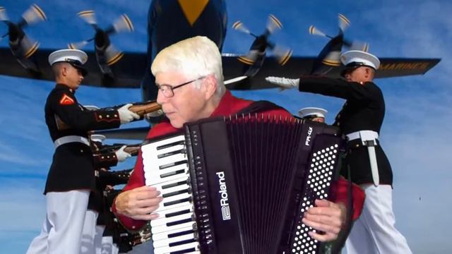 Patriotic Medley of Service Songs Played by Pat Walter with her Roland FR4X Digital Accordion смотреть онлайн