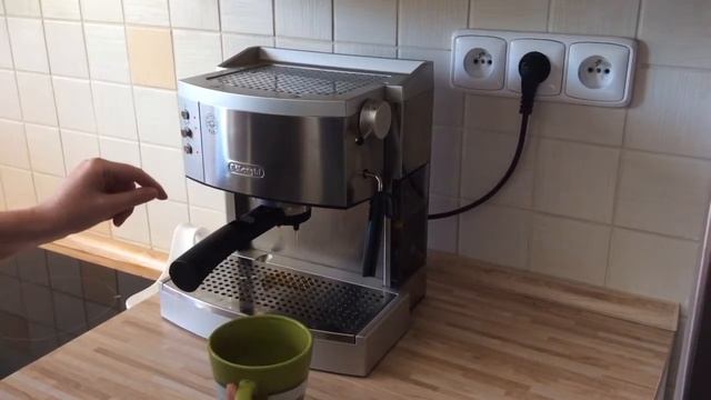 Обзор кофемашины Delonghi EC 700 смотреть онлайн