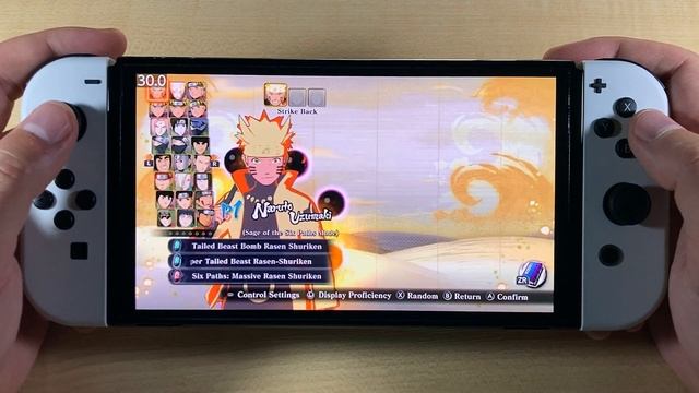 Naruto x Boruto: Ultimate Ninja Storm Connections - Frame Rate Test | Nintendo Switch OLED Gameplay смотреть онлайн