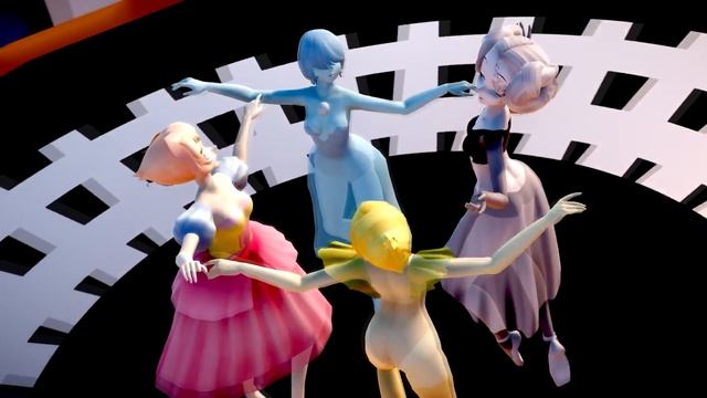 [Steven Universe] All pearls fusion (animation) смотреть онлайн