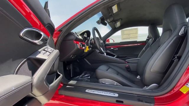 718 Cayman GTS in Carmine Red смотреть онлайн