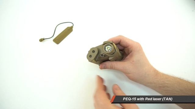 Тактический блок (фонарь с ЛЦУ) VFC AN/PEQ15 ATPIAL Tan смотреть онлайн
