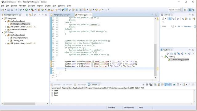 Java Conditionals Lecture - Building Java Programs Ch 4 смотреть онлайн