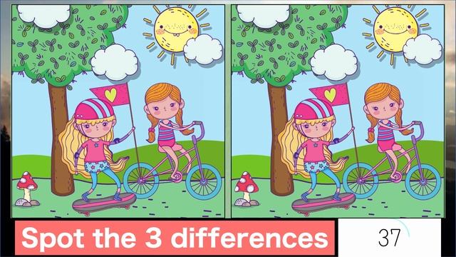Find the difference No158|Picture Puzzle смотреть онлайн