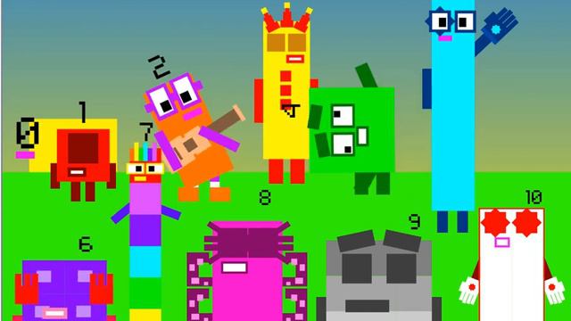 Numberblocks Band Retro 0-10 (my Version)