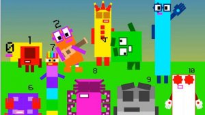 Numberblocks Band Retro 0-10 (my version)