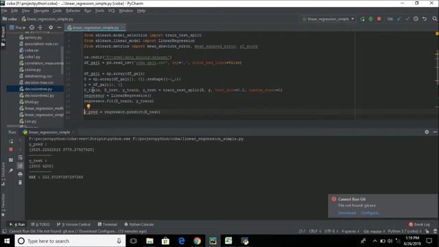 Data Mining With Python - Single Linear Regression смотреть онлайн