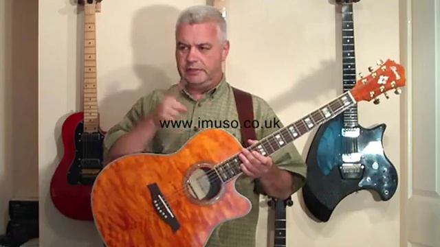 Review of the Ibanez AEF37E Electro-Acoustic Guitar смотреть онлайн