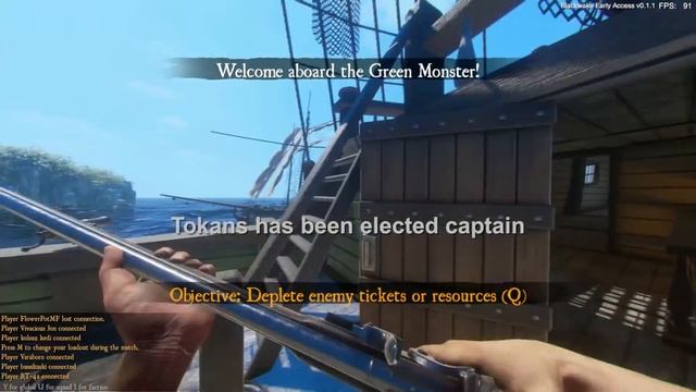 Blackwake Обзор ? Первый Взгляд на Blackwake Прохождение на Русском смотреть онлайн