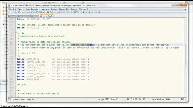 Wordpress Installation Tutorial 3.5.1 Including Unique Keys / Salts, cPanel, FileZilla & Notepad++ смотреть онлайн