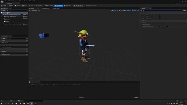 Jump: Добавляем Прыжок на Space Bar в Character Blueprint | Unreal Engine 5 смотреть онлайн
