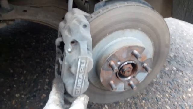 Subaru Outback тормоза 4Pot смотреть онлайн