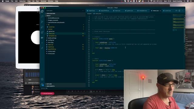 APPRENDRE A CODER UN JEU MOBILE POUR LES DEBUTANTS : 2048 - La gestion des scènes смотреть онлайн