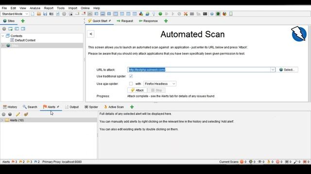 OWASP ZAP - Web App Scanner смотреть онлайн