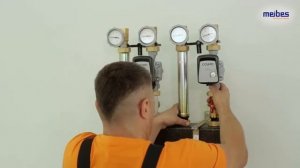 Монтаж насосных групп Meibes