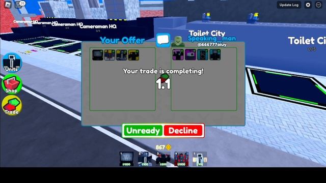 Roblox - Toilet Tower Defense [EP 59 ?] Trading Showcase смотреть онлайн