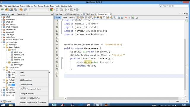 SERVICIO WEB EN JAVA JSP Y MYSQL - CRUD PARTE 01 смотреть онлайн