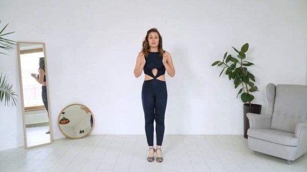 Сальса для начинающих. Базовые движения _ Обучающие видео уроки танцев в домашни