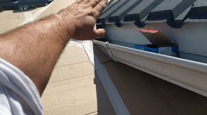 Навес двухскатный, металлочерепица КАСКАД