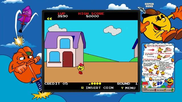 PAC MAN + PAC- LAND Gameplay Nintendo Switch смотреть онлайн