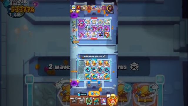 How good is Tesla with Grindstone for Floor 13? Not what I was expecting! COOP Rush Royale смотреть онлайн