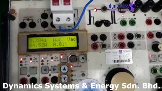 Programma Sverker 750 Relay Test Unit Testing By Dynamics Systems & Energy Sdn. Bhd.