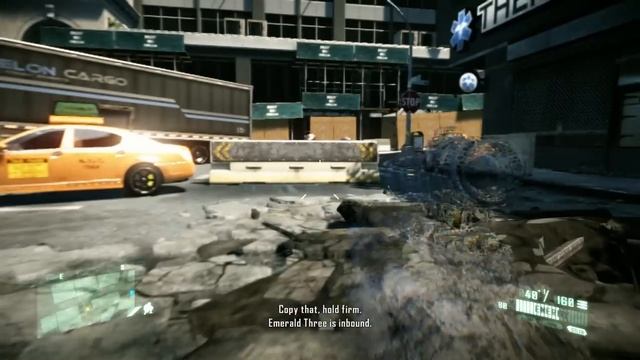 Crysis2 Version 1.9 Ultra setting Overclocked ATI 5670 HD 1 GB High Res Textures DirextX 9 смотреть онлайн