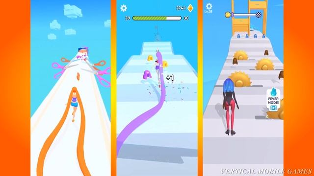 Hair Challenge vs Hair Runner vs Hair Rush смотреть онлайн