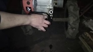 Замена масла в двигателе мотоблока.