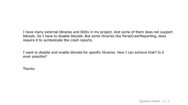 iOS : How to enable or disable bitcode for specific library or SDK in Xcode project смотреть онлайн