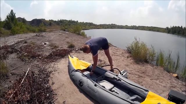Надувная одноместная байдарка Хатанга 1 смотреть онлайн