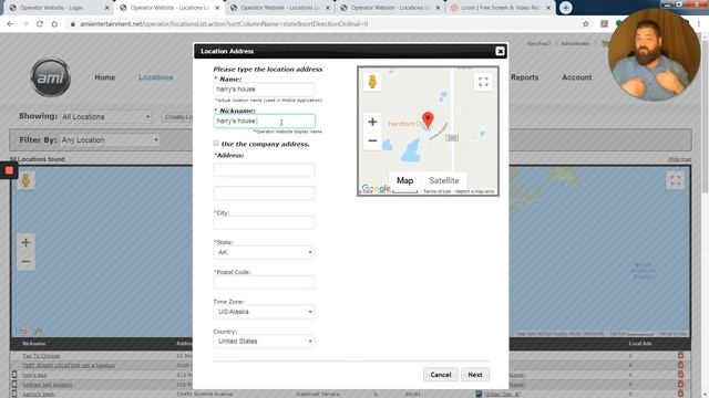 Creating a New Location on the AMI Operator Website смотреть онлайн