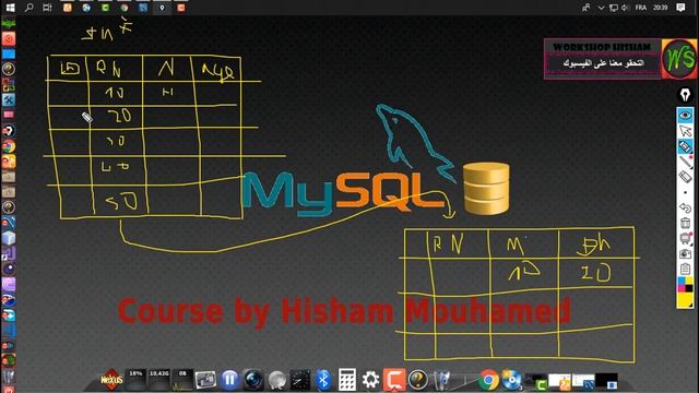 الدرس26 MYSQL انشاء قواعد البيانات مفهوم المفتاح الخارجي FOREIGN KEY Constraint смотреть онлайн