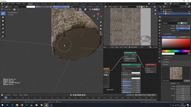 Blender Texture Painting Ders 1 смотреть онлайн