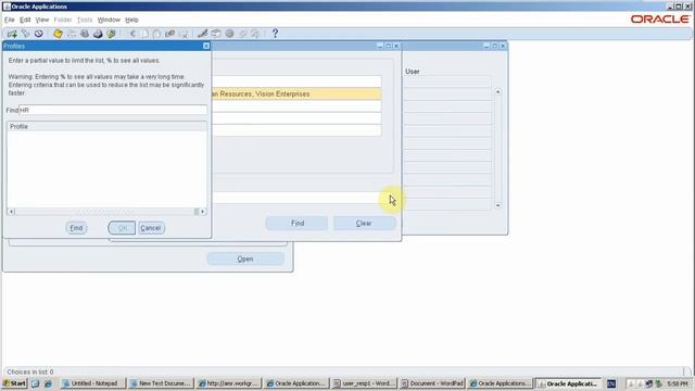 EBS R12 Setting Profile Options смотреть онлайн