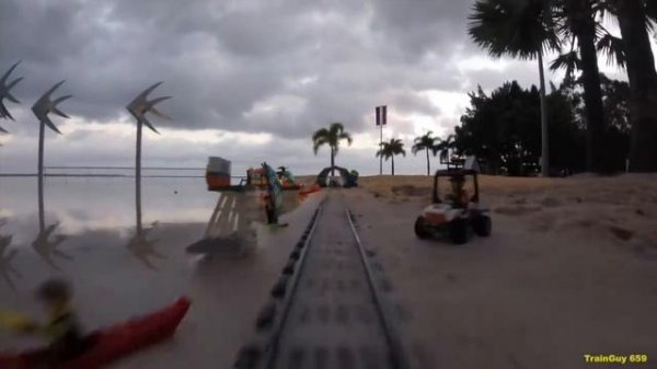 Lego Train Rail/Road Trip 2019