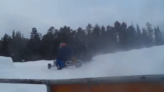 Соревнования по картингу. Североуральск. 07.03.2016 г. смотреть онлайн