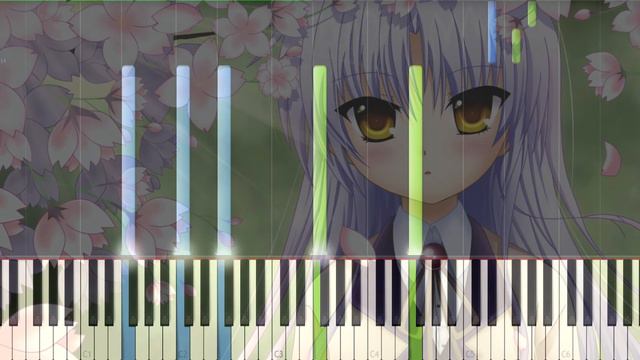 [Angel Beats!] OST Theme of SSS Piano Synthesia Tutorial смотреть онлайн