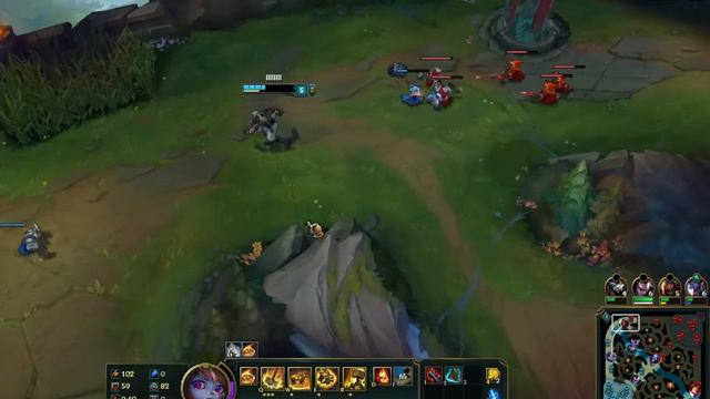 Frightning's League of Legends Stream OBS Encoder test game смотреть онлайн