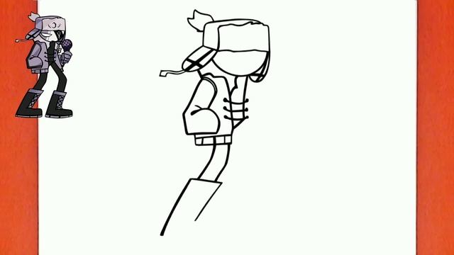 How to DRAW RUV from Friday Night Funkin' Mod смотреть онлайн