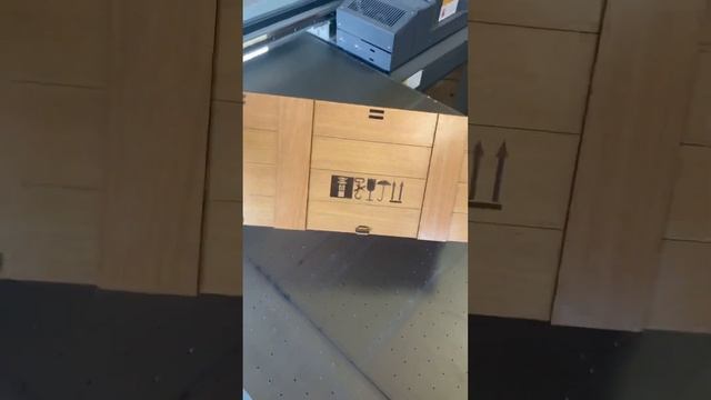 Деревянная коробка из ХДФ(3мм), стилизована под ящик с гравировкой смотреть онлайн