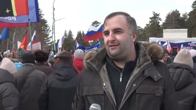Олег Гербер о восьмой годовщине воссоединения Крыма и Севастополя с Россией смотреть онлайн