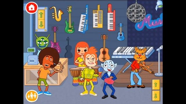 Pepi Super Stores Part 2 - iPad app demo for kids - Ellie смотреть онлайн