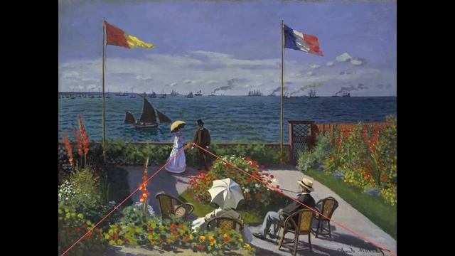 Claude Monet: Garden At Sainte-Adresse, Part 1
