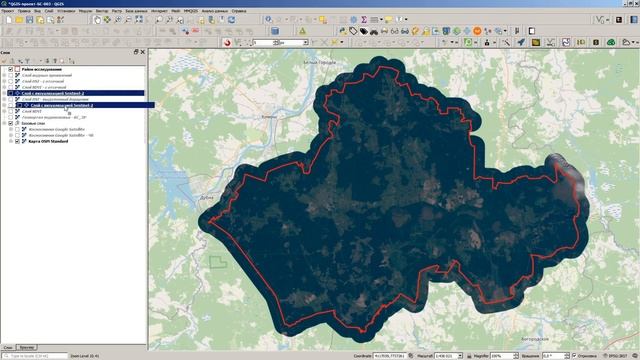 Опыт применения QGIS и Google Earth Engine при выявлении очагов произрастания борщевика Сосновского смотреть онлайн